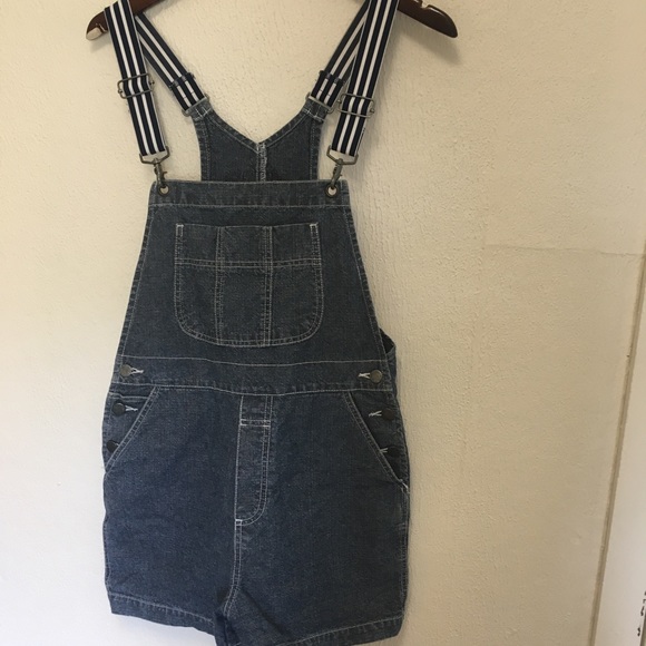 Vintage Pants - London London overall shorts